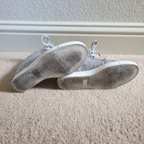 Stuart Weitzman Vance Jewel Hidden Wedge High Top Sneaker - Picture 6 of 11